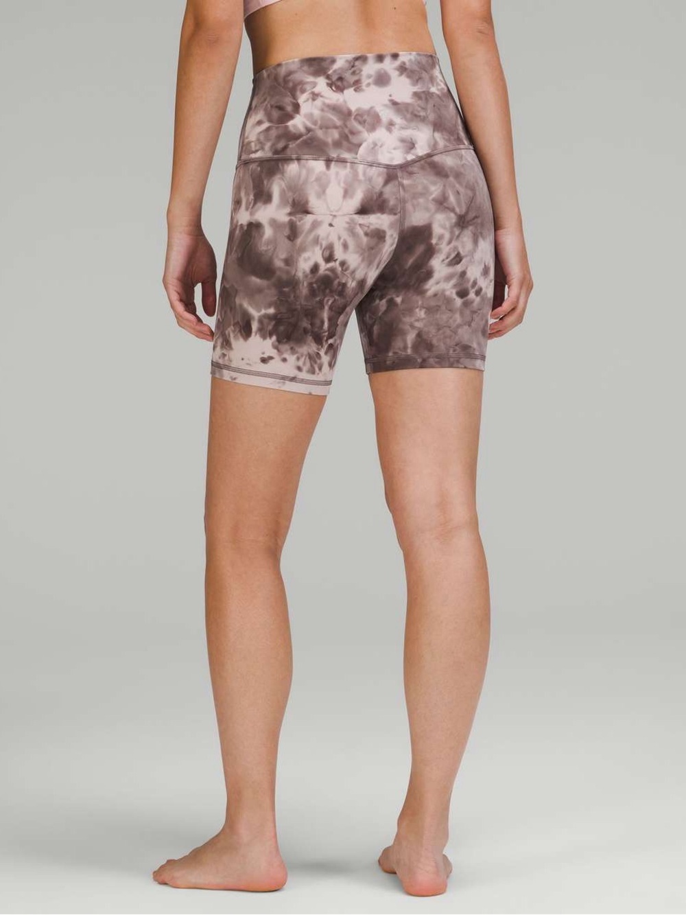 Lululemon Align High-Rise Short 6" Diamond Dye Pitch Grey Size 16 - Picture 9 of 10